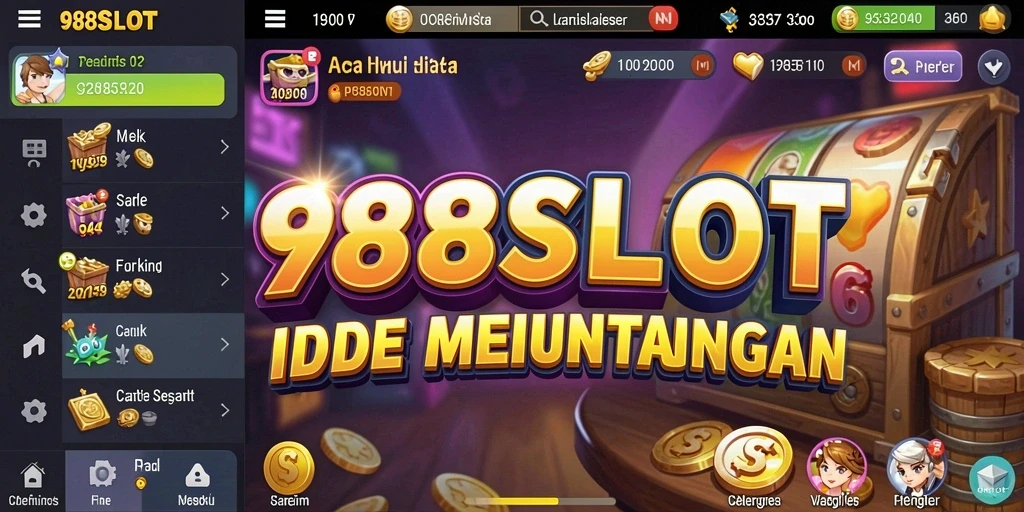 Tampilan menarik dari permainan slot Idle 988SLOT.