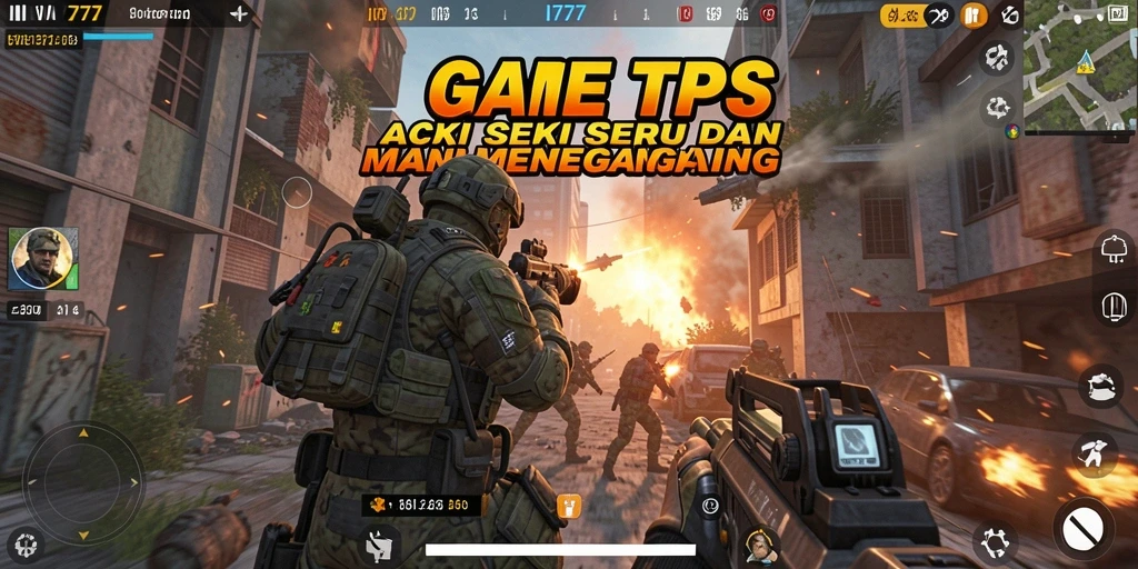 Screenshot game IW777 menampilkan momen aksi seru dalam TPS.