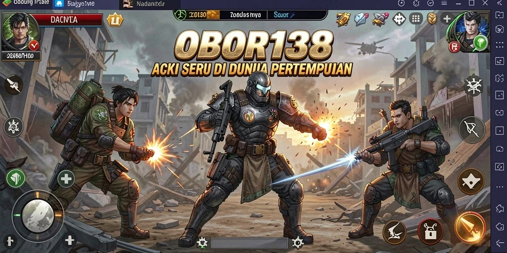 Tampilan gameplay seru dari OBOR138 yang memicu adrenalin.