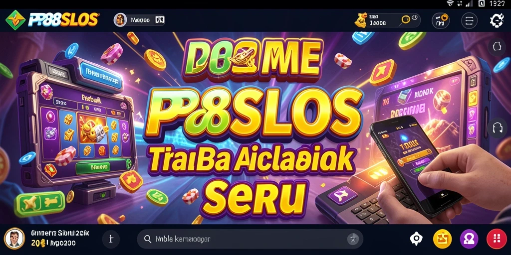 Tampilan gameplay PP88SLOTS yang menawan dan penuh warna.
