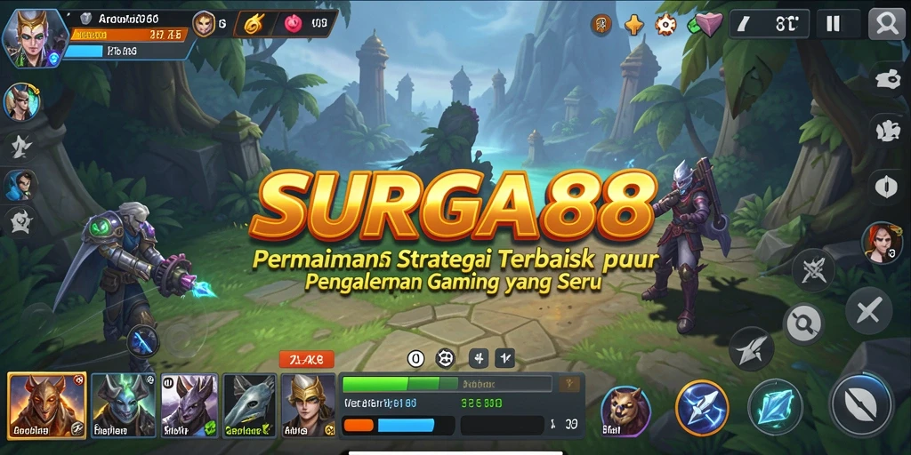 Tampilan mendebarkan dalam gameplay SURGA88 yang penuh strategi.