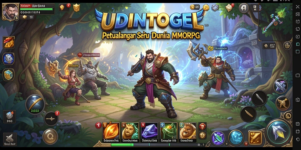 Tampilan menarik dari gameplay <strong>UDINTOGEL</strong> dalam dunia MMORPG.