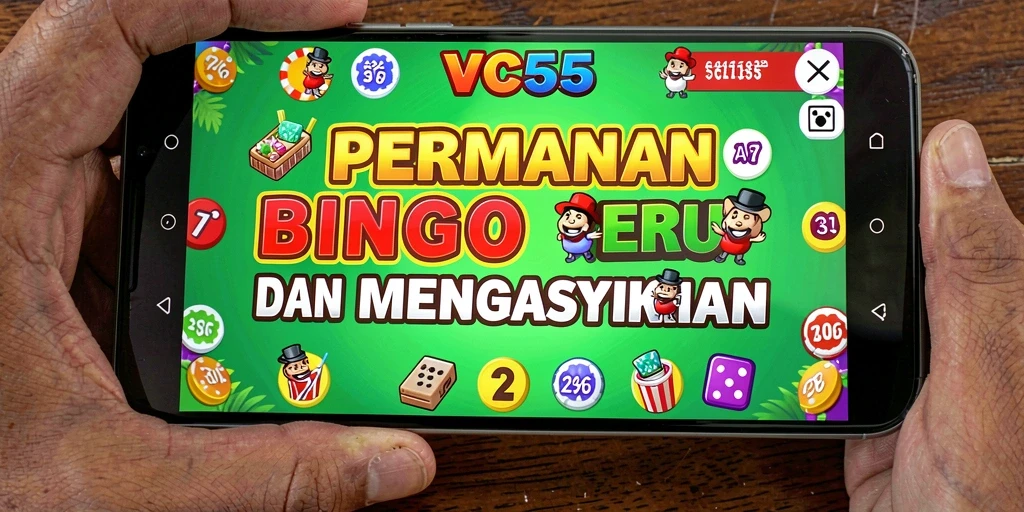 Screenshot VC55 menampilkan gameplay Bingo yang seru dan bersaing.