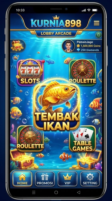 Tampilan aplikasi kurnia898 yang mudah digunakan.